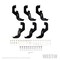 Westin Automotive 19-C SILVERADO/SIERRA 1500/20-C SILVERADO/SIERRA 2500/3500 CREW CAB SS PRO TRAXX 4 OVAL NERF BARS 21-24130 - alternate 3